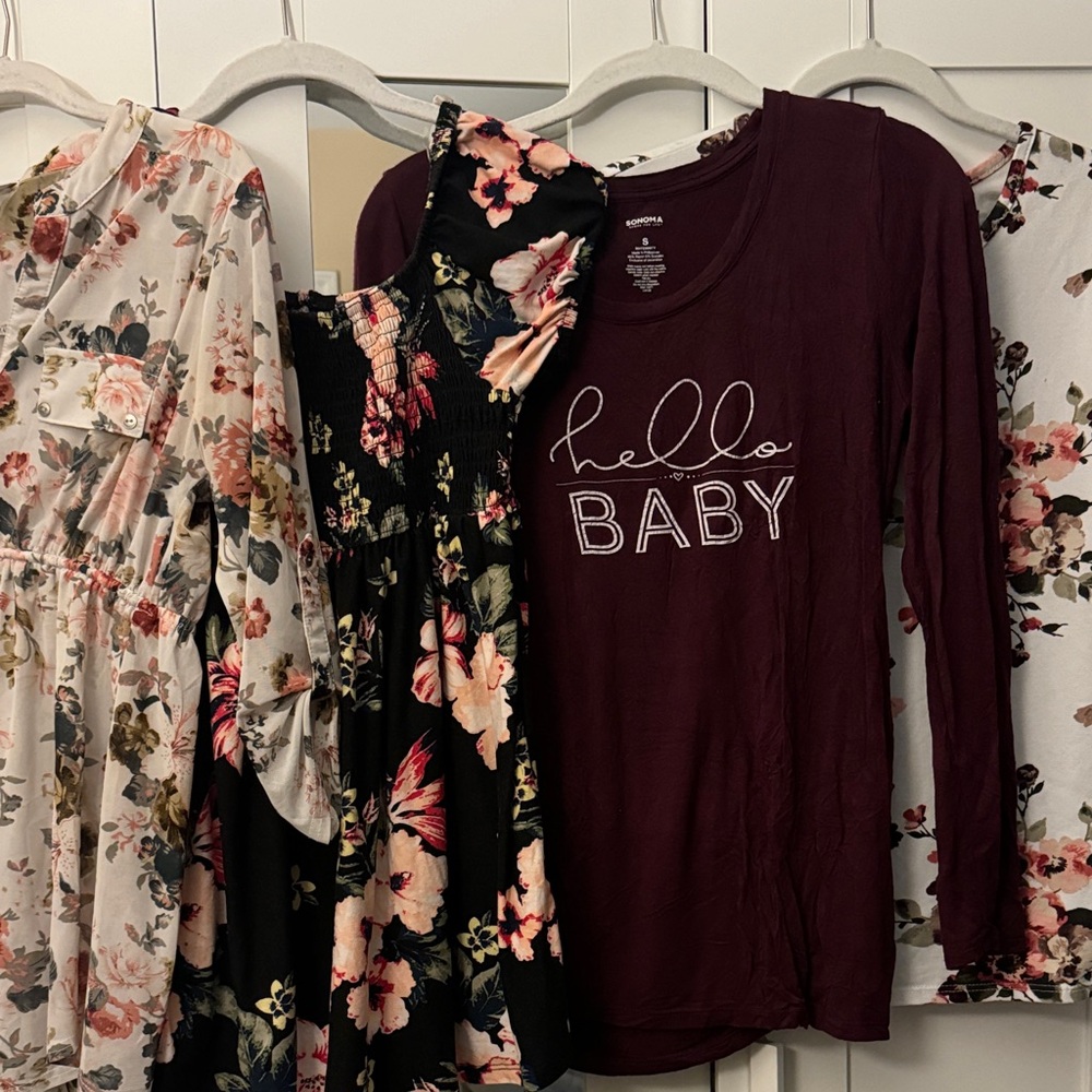 4 Maternity Shirt Bundle